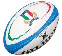 Gilbert Ballon de Rugby Réplique Italie - Mini Multicolore G