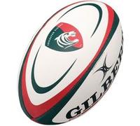 Gilbert Ballon de Rugby Réplique Leicester Tigers - Mini 15cm Blanc G