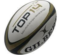 GILBERT Ballon de rugby Replique Top 14 Mini - Homme Blanc, Noir et Vert G