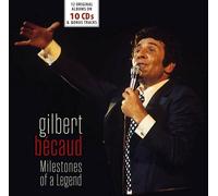 GILBERT BECAUD - MILESTONES OF A LEGEND 10 CD NEUF