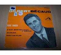 Gilbert Becaud - Viens Danser / Alleluia / Ran-Tan-Plan / C'est Merveilleux L'Amour - 45 tours 7"