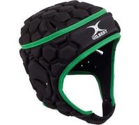 GILBERT Casque de rugby Atomic V3 - Enfant garçon - Noir et vert 13/14 ans = Poitrine 79/84cm