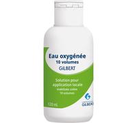 Gilbert Eau Oxygénée 10 Volumes Flacon 120ml
