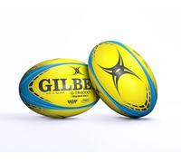 Gilbert G-TR4000 Ballon de Rugby Jaune Fluo Taille 4
