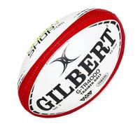 Gilbert G-TR4000 Ballon de Rugby Rouge Taille 5
