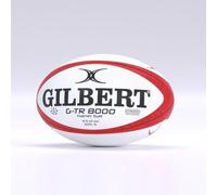 Gilbert G-TR8000 Ballon de rugby d'entraînement Rouge Taille 3