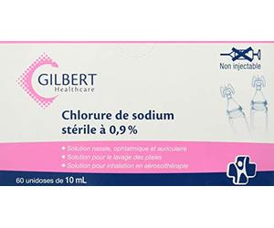 GILBERT HEALTHCARE Sérum Physiologique Dosettes 10 ml Pack 60
