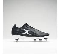 Gilbert Icon Power 8 Adults Soft Ground Rugby Boots Noir 12 (47) Unisex