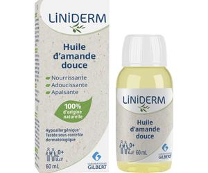 Gilbert Liniderm Huile D'Amande Douce Soin Nourrissant Et Adoucissant 60ml