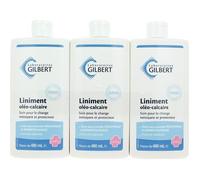Gilbert Liniment Oleo Calcaire 3 X 480ml Multicolore