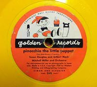 GILBERT MACK MITCHELL MILLER I'VE GOT NO STRINGS & PINOCCHIO THE LITTLE PUPPET 45 rpm single