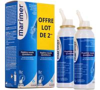 MARIMER Spray Hygiène nasale isotonique lot 2x100 ml