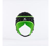 Gilbert Men's Protective Rugby Head Guards Noir/Vert Petit Male