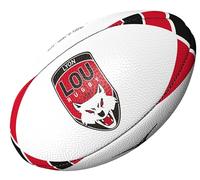 Gilbert Mini Ballon de Rugby Lou - Collection Officielle Lyon Rugby