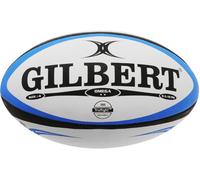 Gilbert Omega Rugby Ball Blanc/Bleu Taille 5 Male