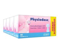 Gilbert Physiodose Sérum Physiologique Stérile Lot De 4 X 40 Unidoses