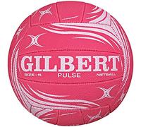 Gilbert Pulse Netball Taille 5 Rose/blanc