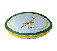 Gilbert Réplique du Ballon de Rugby de l'Afrique du Sud, Blanc, Mini