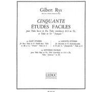 Gilbert Rys: 50 Etudes faciles