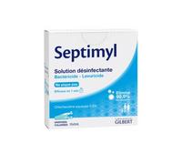Parapharmacie en ligne > Hygiène & Premiers soins > Produits de premiers soins Gilbert Septimyl Solution Désinfectante 10 x 5 ml
