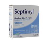 Septimyl Solution désinfectante Chlorhexidine aqueuse 0,5% – 10 unidoses (10 x 5 ml)