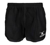 Gilbert - Short Rugby Kiwi Avec Poches Gilbert, Noir - Noir, 2XL