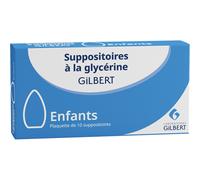 Gilbert Suppositoires À La Glycérine Enfants 10 Pièces