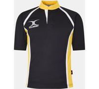 Gilbert Unisex Adults Short-Sleeve Performance T-Shirt Noir/Jaune Très petit Unisex