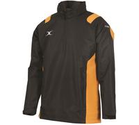 Gilbert Adults Water-Repellent Adjustable Performance Rugby Jacket Noir/ambre 2X Petit Unisex