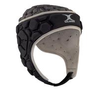 Gilbert XP 250 Casque de rugby Senior Noir/argenté (S)