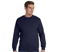 Sweat-shirt unie à col rond Gildan Heavy Blend BC463 (S) (Bleu marine)