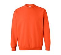 Sweat-shirt unie à col rond Gildan Heavy Blend BC463 (L) (Orange)