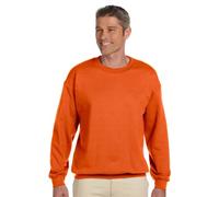 GILDAN 50/50 Adult Crewneck Sweat Maillot de survêtement, Orange, M Homme