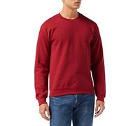 GILDAN 50/50 Adult Crewneck Sweat Maillot de survêtement, Rouge (Rouge Cerise Antique), S Homme