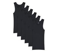 Gildan A-Shirt Tanks, Multipack, Style G1104 sous-vêtement, Noir (Lot de 6), XL Homme