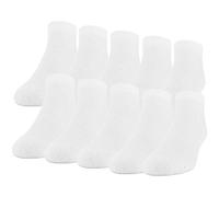 Gildan Active Men's Cotton Low Cut Socks, 10 Pairs