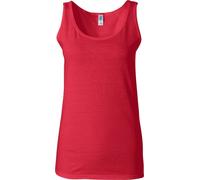 Gildan Damen Tank Top BC487 (M) (Kirschrot)