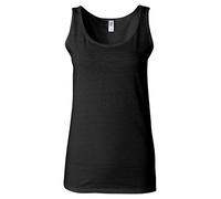 Gildan Débardeur Doux pour Femme (2XL) (Noir)