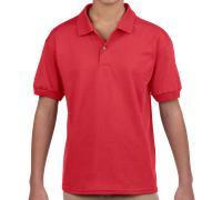 Gildan Enfants Mélange Sec 50/50 Polyester/Coton Jersey Polo 5-12 Ans