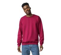 Gildan Fleece Crewneck Sweatshirt, Style G18000, Multipack Chemise, Rouge Cardinal, L Homme