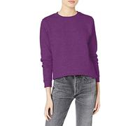 Gildan Sweat-Shirt à col Rond en Polaire pour Femme, Style G18000fl Maillot de survêtement, Aubergine, X-Large