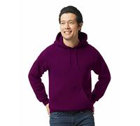 Gildan Fleece Hoodie Sweatshirt, Style G18500, Multipack Capuche, Bordeaux (Lot de 1), X-Large Mixte
