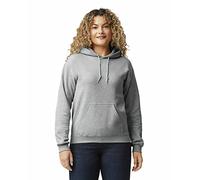 Gildan Fleece Hoodie Sweatshirt, Style G18500, Multipack Chemise, Gris, XXXL Homme