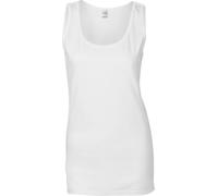 Gildan - Haut sans manches "Softstyle" pour femme PC5997 (34 FR) (Blanc)