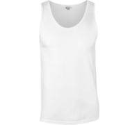 Gildan - Haut sans manches "Softstyle" pour homme/femme unie PC7076 (XL) (Blanc)