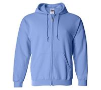 Gildan Heavy Blend Veste à capuche - Bleu - Large