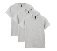 Gildan Heavy Cotton T-Shirt, Style G5000, Multipack, Sport Grey (Lot de 3), Mixte