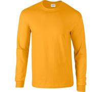 Gildan - Hommes/Femmes "Ultra" T-Shirt unie à manches longues RW9626 (M) (Gold)