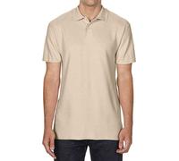 Gildan Hommes SoftStyle Polo, Double Piqué PC3339 (S) (Sable)
