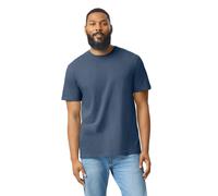 Gildan Hommes Style Doux Cvc Adulte T-Shirt Court Manche Blend Coton Riche Bague